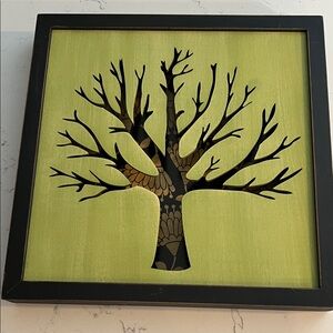 Nathan Murrell Collection Tree of Life Black Framed Tree Wall Art